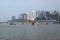 Fishing boats at Colaba fishing village, southern end of Mumbai