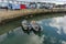 Fishing boats in Dublin fishing harbor