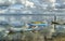 Fishing boats in the estuary of Aveiro