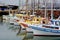 Fishing boats in Fisherman Wharf San Francisco