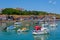 Fishing boats at the harbour at Folkestone