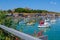 Fishing boats at the harbour at Folkestone