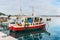 Fishing boats in Katakolon, Greece