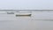 Fishing boats and lagoon at jaffna - Sri Lanka