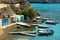 Fishing boats at Mandrakia in Milos island