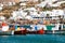 Fishing boats in Mykonos