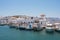 Fishing boats in Naoussa port, Paros island, Cyclades