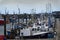 Fishing boats in Newlyn harbor