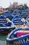 Fishing boats in the port of Essaouira