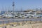 Fishing boats in port in Heraklion, Crete Island, Greece