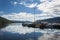 Fishing boats in the port of Ullapool in the Highlands in Scotland, United Kingdom