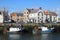 Fishing boats quayside Contented Sole, Eyemouth