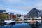 Fishing boats, Reine, Lofotens, Norway