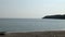 Fishing boats on the sandy beach