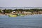 Fishing boats on the shore at Rameswaram