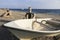 Fishing boats on the shore in southern Spain