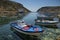 Fishing boats in Sifnos in Greece