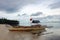 Fishing boats in Siquijor island, Philippines, Asia