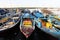 Fishing boats at Tanjung Pandan port in Belitung.