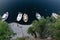 Fishing boats at Voulismeni lake in Agios Nikolaos