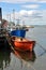 Fishing boats at wharf