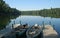 Fishing Boats on Wilderness Lake