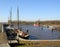 Fishing boats in Zoutkamp