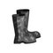 Fishing boots icon, black monochrome style