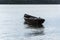 Fishing canoes anchored in the river in Caboto in the city of Candeias (BA