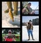 Fishing collage