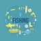 Fishing Design Template