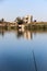 Fishing in the Euphrates River in the city of Dier ez Zior in Syria after ISIS was defeated