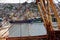 The fishing fleet and harbour in Newlyn Cornwall England.