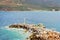 Fishing harbor with boats in Bali, Crete