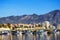 Fishing harbor of Fuengirola, holiday resort near Malaga, Southern Spain