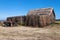 Fishing hut in Canet lagoon