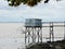 Fishing hut in Talmont-sur-Gironde