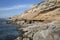 Fishing Huts, Comte Beach; Ibiza