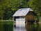 Fishing lodge with Solar array