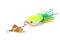 Fishing lure with wind wheel.