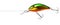 Fishing lure wobbler isolated