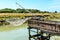 Fishing net on Oleron island, France