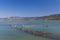 fishing nets in Lago di Varano, NP Gargano, Apulia, Italy