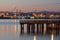 Fishing Pier at Alki Beach Seattle Washington