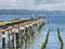 Fishing Pier On The Columbia River