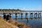 Fishing pier, Eagle Point, small town in Victoria, Australia