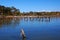 Fishing pier, Eagle Point, small town in Victoria, Australia