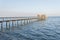 Fishing pier Kemah, Texas, USA sunset