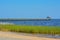 Fishing pier on the Mississippi Gulf Coast. Biloxi, Gulf of Mexico, Harrison County, Mississippi USA