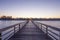 Fishing pier in Naples at sunrise, Florida